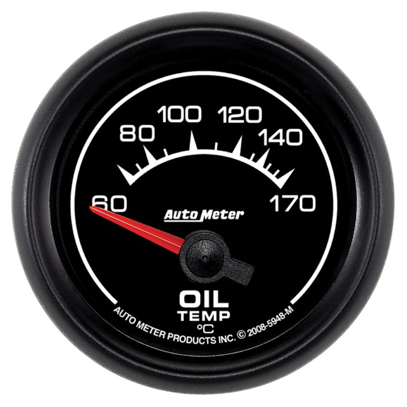 Autometer Gauge Oil Temp 2 1/16 in. 60-170C Electric ES - Burkken Auto Parts