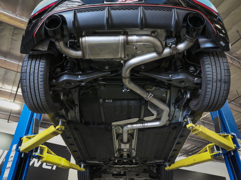 aFe Hyundai Veloster N 21-22 L4-2.0L (t) Takeda Axle-Back Exhaust System- Polished Tips - Burkken Auto Parts