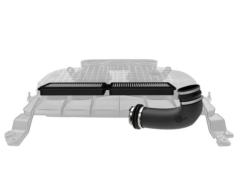 aFe 21-23 Ram 1500 TRX HEMI V8 6.2L (sc) Super Stock Induction System w/ Pro DRY S Filters - Burkken Auto Parts