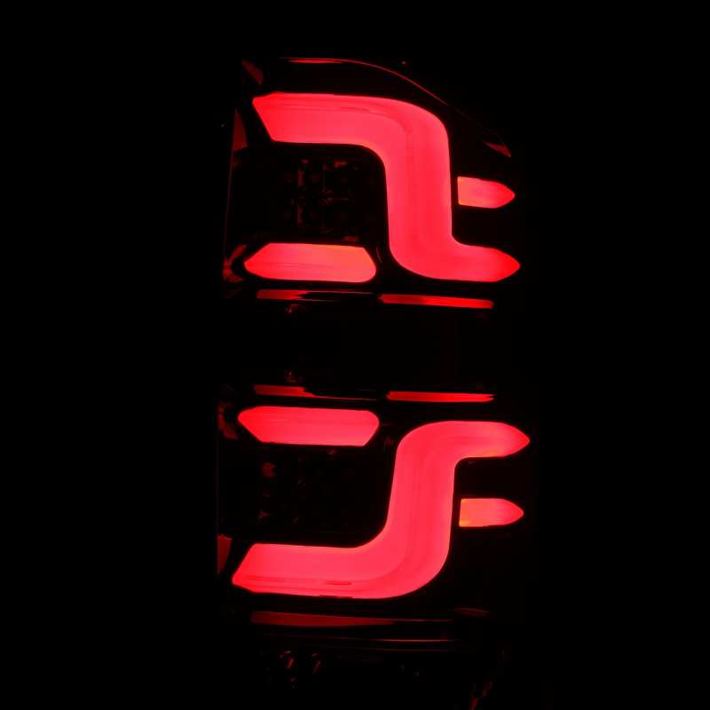 AlphaRex 14-20 Toyota Tundra PRO-Series LED Tail Lights Jet Black - Burkken Auto Parts