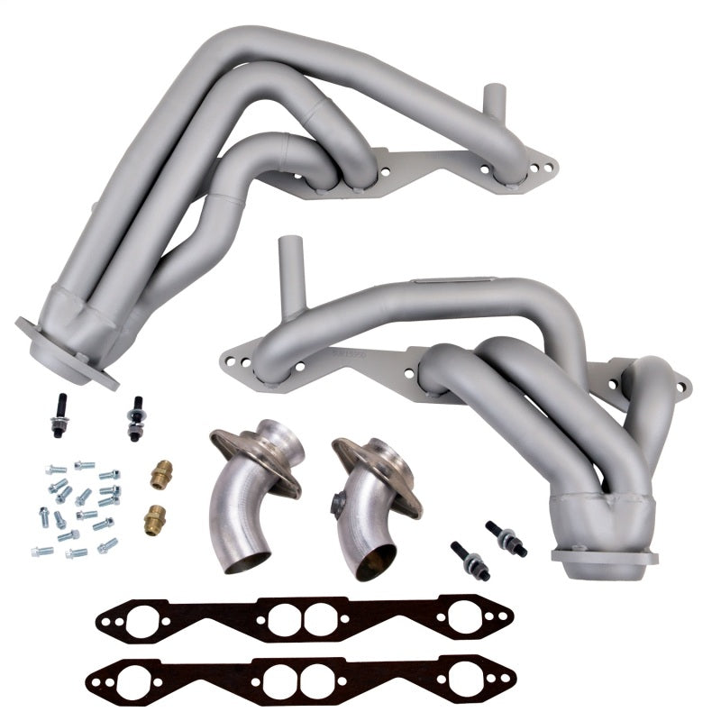 BBK 93-96 Chevrolet Impala SS Shorty Tuned Length Exhaust Headers - 1-5/8 Titanium Ceramic - Burkken Auto Parts