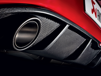Akrapovic 13-17 Volkswagen Golf GTI (VII) Rear Carbon Fiber Diffuser - Matte - Burkken Auto Parts