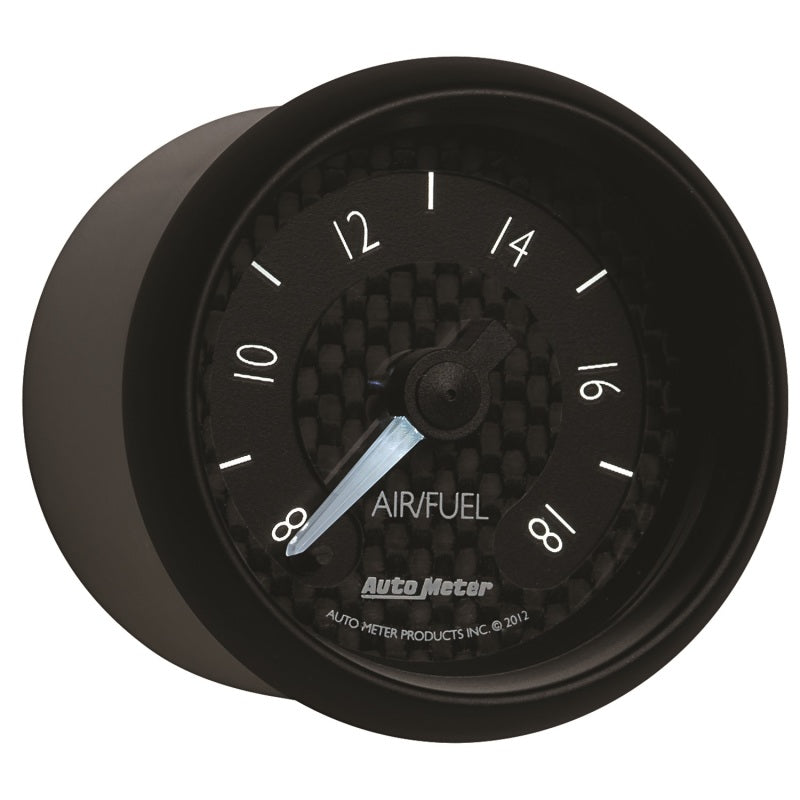 Autometer GT Series 52mm Full Sweep Electronic 8:1-18:1 AFR Wideband Air/Fuel Ratio Analog - Burkken Auto Parts