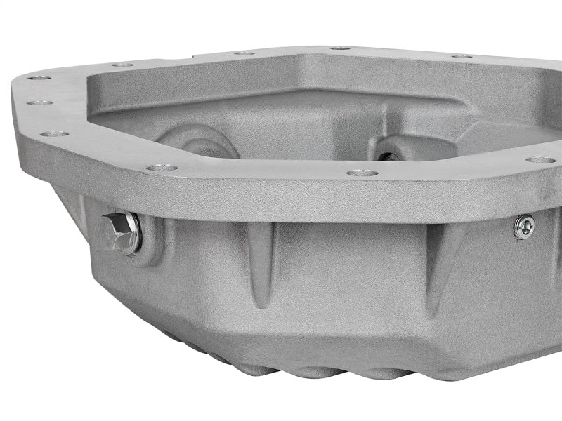aFe Power Rear Diff Cover Raw Finish 2017 Ford F-350/F-450 V8 6.7L (td) Dana M300-14 (Dually) - Burkken Auto Parts