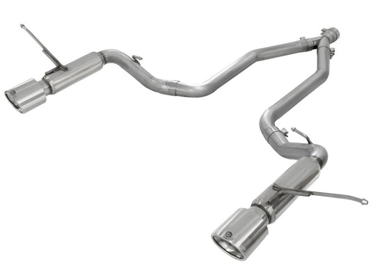 aFe MACHForce XP 14+ Jeep Grand Cherokee V6 3.0L (td) 2.5in DPF-Back 409SS Exhaust w/Resonators - Burkken Auto Parts