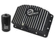 AFE Pro Series Engine Oil Pan Black w/Machined Fins; 11-16 Ford Powerstroke V8-6.7L (td) - Burkken Auto Parts