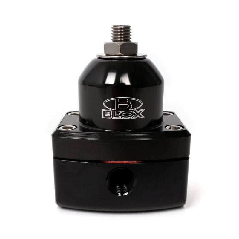 BLOX Racing 2-Port Design Black/Black Adjustable Fuel Pressure Regulator - Burkken Auto Parts