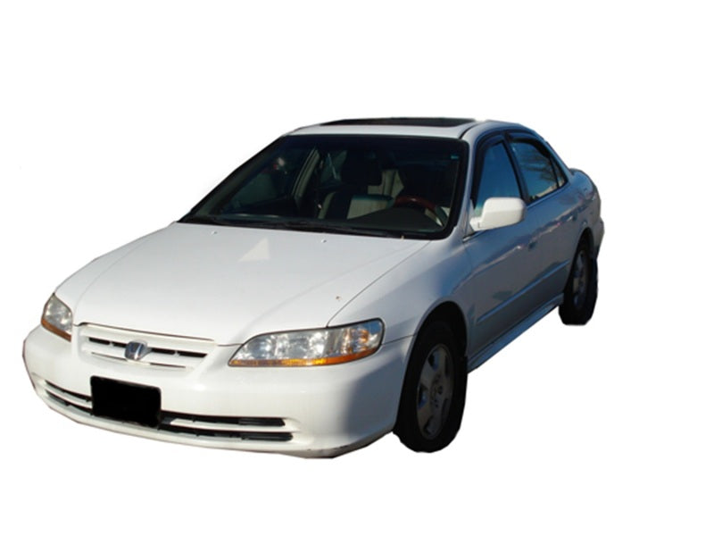 AVS 98-02 Honda Accord Ventvisor In-Channel Front & Rear Window Deflectors 4pc - Smoke - Burkken Auto Parts