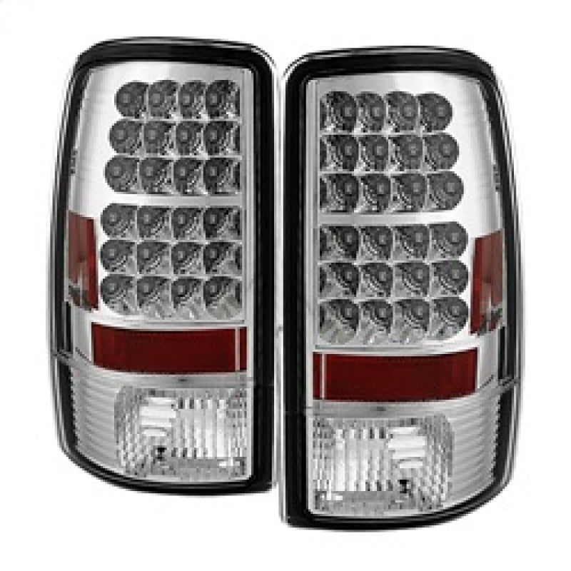 Spyder Chevy Suburban/Tahoe 1500/2500 00-06/GMC Yukon LED Tail Lights Chrome ALT-YD-CD00-LED-C - Burkken Auto Parts