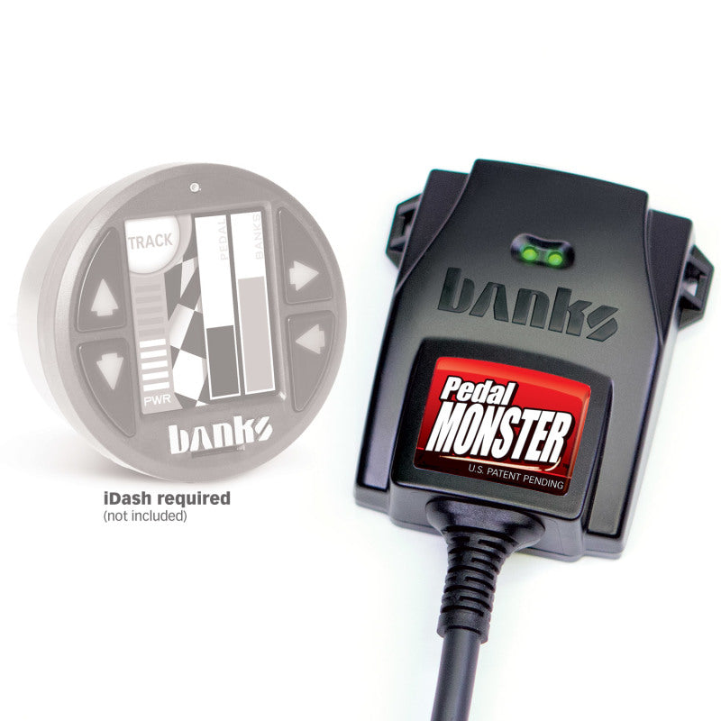 Banks Power Pedal Monster Throttle Sensitivity Booster for Use w/ Exst. iDash - 07-19 Ram 2500/3500 - Burkken Auto Parts