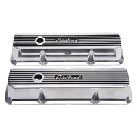 Edelbrock Valve Covers Elite II Ford FE 1958-76 Polished - Burkken Auto Parts