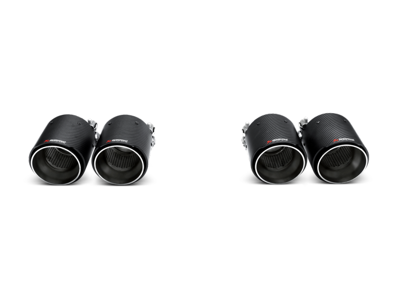 Akrapovic 14-17 BMW M3/M4 (F80/F82) Tail Pipe Set (Carbon) - Burkken Auto Parts