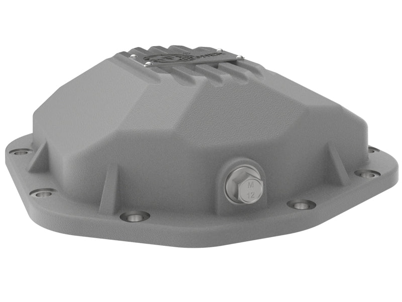 aFe 97-18 Jeep Wrangler TJ/JK Dana 44 Street Series Differential Cover w/ Machined Fins - Raw - Burkken Auto Parts