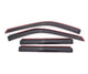 AVS 11-18 Ford Explorer Ventvisor In-Channel Front & Rear Window Deflectors 4pc - Smoke - Burkken Auto Parts