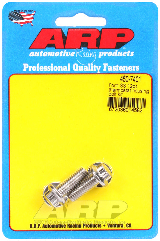 ARP Ford SS 12pt Thermostat Housing Bolt Kit - Burkken Auto Parts