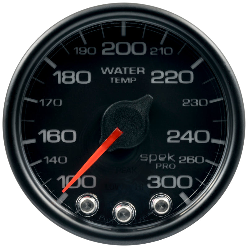 Autometer Spek-Pro - Nascar 2-1/16in Water Temp 100-300F Bcb Ecu - Burkken Auto Parts