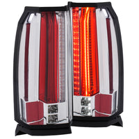 ANZO 2015-2017 Chevrolet Suburban/Tahoe LED Taillights Chrome - Burkken Auto Parts