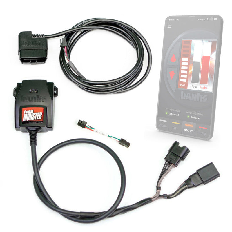 Banks Power 2006-2007 CHEVY/GMC 2500 Pedal Monster Kit(Stand-Alone)-Molex MX64-6 Way-Use w/Phone - Burkken Auto Parts