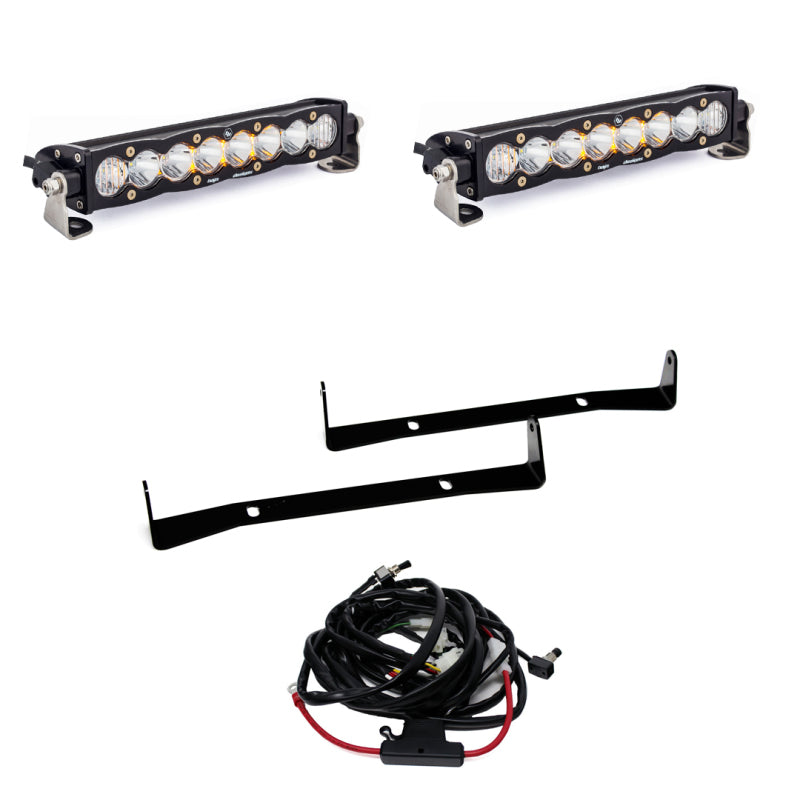 Baja Designs 14-18 Toyota 4Runner TRD Dual 10in S8 Mount Kit - Burkken Auto Parts