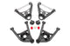 BMR 64-72 A-Body Non-Adj A-Arm Kit - Black Hammertone - Burkken Auto Parts