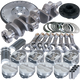 Eagle Ford 302 3.400in Crank 5.400in I-Beam Rods 4.030in Pistons 157 Tooth FW Balanced Assembly - Burkken Auto Parts
