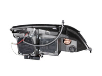 ANZO 2005-2007 Ford Focus Projector Headlights w/ Halo Black - Burkken Auto Parts