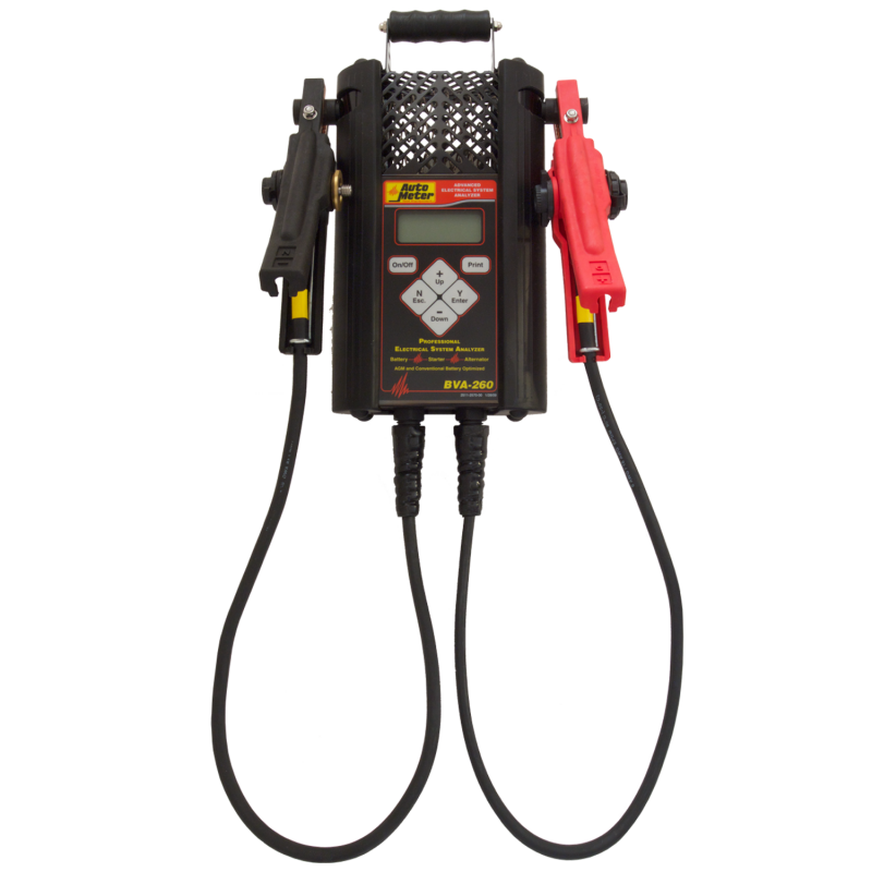 Autometer Handheld Electrical System Analyzer w/120 Amp Load for 6V/12V Applications - Burkken Auto Parts