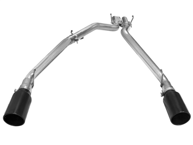 aFe MACHForce XP DPF-Back Exhaust 3in SS w/ 6in Black Tips 2014 Dodge Ram 1500 V6 3.0L EcoDiesel - Burkken Auto Parts