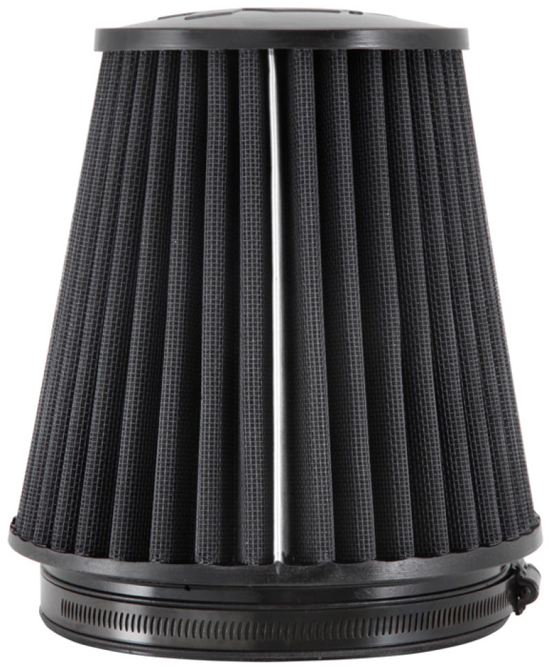 K&N Universal Rubber Filter Round Tapered 6in Flange ID x 7.5in Base OD x 5.25in Top OD x 8in Height - Burkken Auto Parts