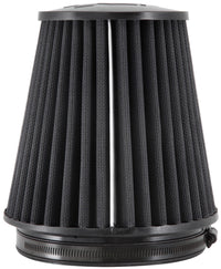 K&N Universal Rubber Filter Round Tapered 6in Flange ID x 7.5in Base OD x 5.25in Top OD x 8in Height - Burkken Auto Parts