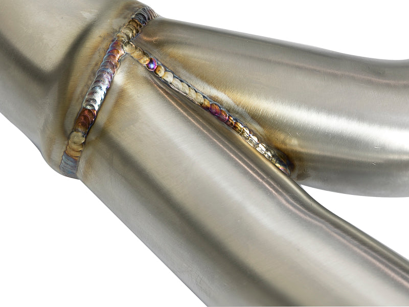 aFe MACH Force-Xp 2-1/2in SS Axle Back Exhaust w/Polished Tips 15+ BMW M3/M4 (F80/F82) L6 3.0L (tt) - Burkken Auto Parts