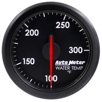 Autometer Airdrive 2-1/6in Water Temperature Gauge 100-300 Degrees F - Black - Burkken Auto Parts