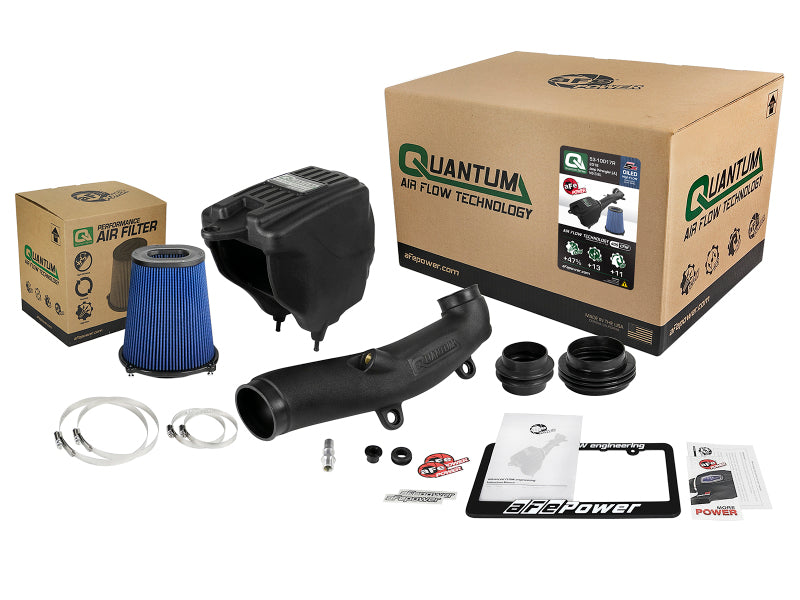 aFe Quantum Pro 5R Cold Air Intake System 18-19 Jeep Wrangler (JL) V6-3.6L - Burkken Auto Parts