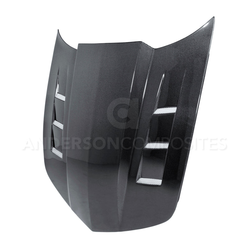 Anderson Composites 10-11 Chevy Camaro TS-style Carbon Fiber Hood - Burkken Auto Parts