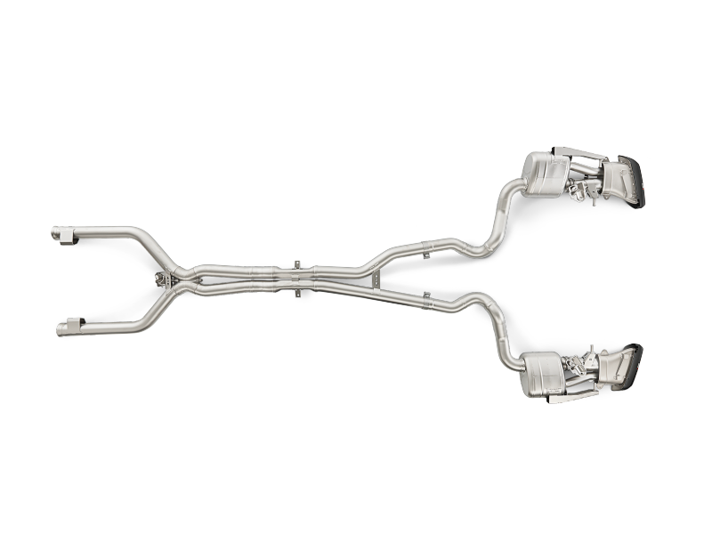 Akrapovic 16-17 Mercedes-AMG C63 Coupe (C5) Evolution Link Pipe Set (Titanium) - Burkken Auto Parts