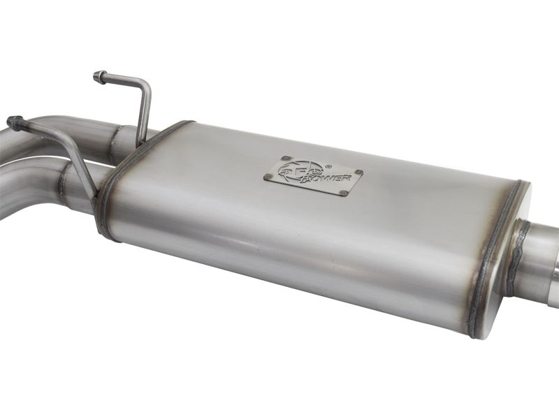 aFe Rebel Series CB 3in Middle Side Exit SS Exht w/ Black Tips 09-16 Chevy Silverado/GMC Sierra 1500 - Burkken Auto Parts