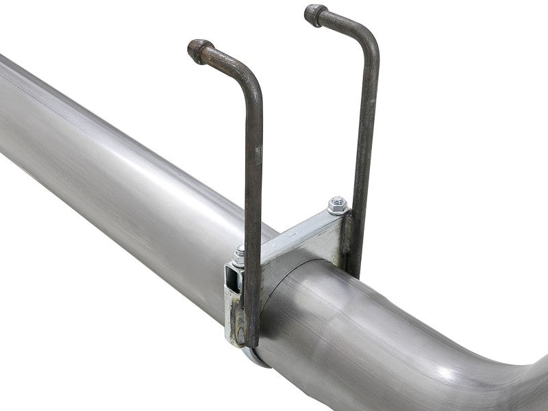 aFe Power 11-14 Ford F250/F350 6.7L Diesel Rebel XD 4in 409 SS DPF-Back Exhaust System - Black Tips - Burkken Auto Parts