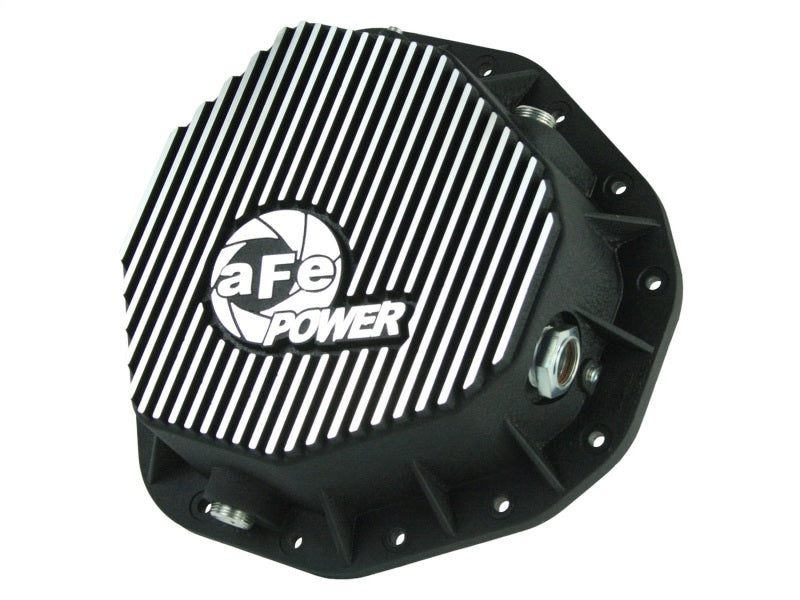aFe Power Cover Rear Differential COV Diff R Dodge Diesel Trucks 03-05 L6-5.9L Machined - Burkken Auto Parts