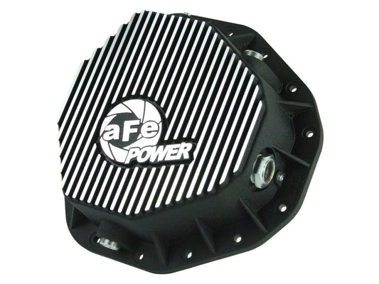 aFe Power Cover Rear Differential COV Diff R Dodge Diesel Trucks 03-05 L6-5.9L Machined - Burkken Auto Parts