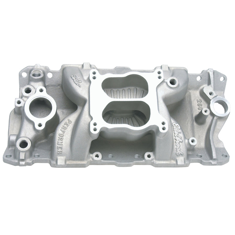 Edelbrock SBC Perf Air Gap Manifold - Burkken Auto Parts