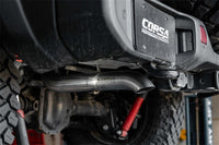 Corsa 2018-2025 Jeep Wrangler JLU 3.6L Sport 2.75in Cat-Back Exhaust w/ Turn Down Tip - Burkken Auto Parts