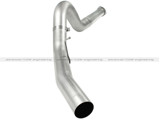aFe Atlas 5in DPF-Back Aluminized Steel Exh Sys, Ford Diesel Trucks 11-14 v8-6.7L (td) No tip - Burkken Auto Parts