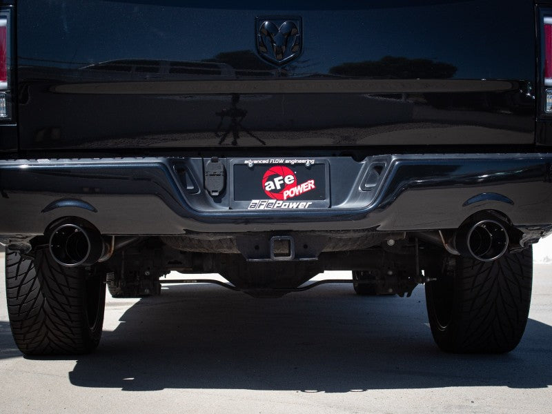 aFe 09-18 Ram 1500 V8 5.7L Hemi Gemini XV 3in 304 SS Cat-Back Exhaust w/ Black Tips - Burkken Auto Parts