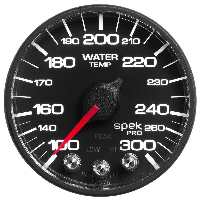 Autometer Spek-Pro - Nascar 2-1/16in Water Temp 100- 300F Bfb Ecu - Burkken Auto Parts