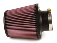 K&N Universal Rubber Filter - Round Tapered 6in Base OD x 3in Flange ID x 6in H - Burkken Auto Parts