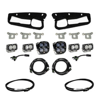 Baja Designs 2021+ Ford Bronco Clear SAE Fog Pocket Kit w/Upfitter - Burkken Auto Parts