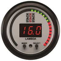 Autometer Stack 52mm Pro-Control Wideband Air/Fuel Ratio (Lambda) Gauge - White - Burkken Auto Parts