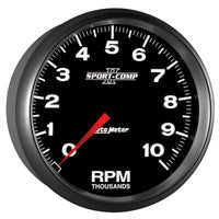 Autometer Sport-Comp II 5 inch 0-10000 RPM In Dash Tachometer - Burkken Auto Parts