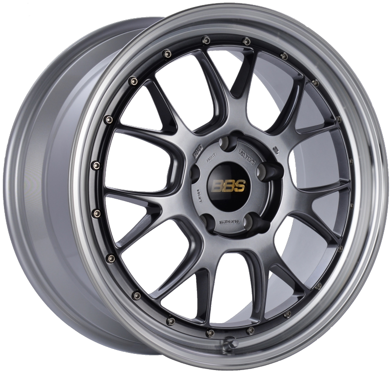 BBS LM-R 19x8.5 5x130 ET55 CB71.6 Diamond Black Center Diamond Cut Lip Wheel - Burkken Auto Parts