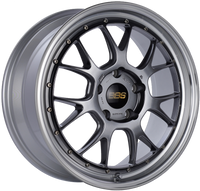 BBS LM-R 19x8.5 5x130 ET55 CB71.6 Diamond Black Center Diamond Cut Lip Wheel - Burkken Auto Parts
